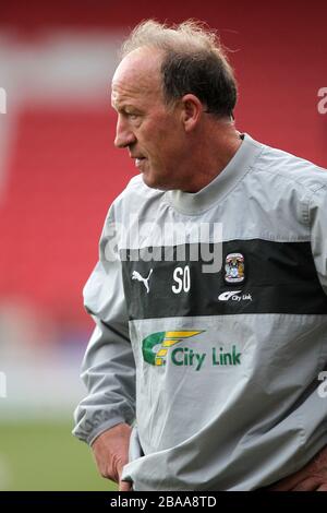 Steve Ogrizovic, Coventry City goalkeeping coach Foto Stock