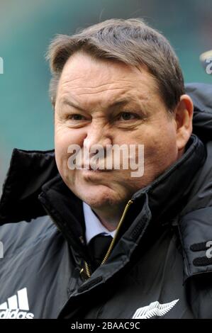 Steve Hansen, allenatore capo della Nuova Zelanda Foto Stock