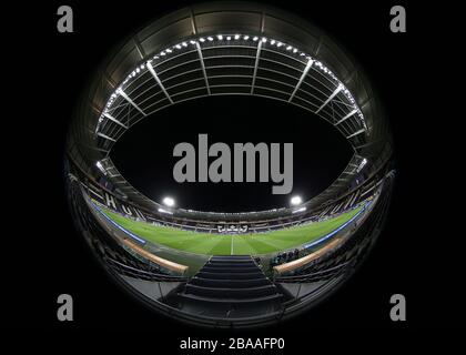 Una vista generale all'interno del KCOM Stadium prima della partita tra Hull City e Barnsley Foto Stock