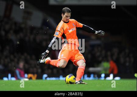 Stoke City portiere Asmir Begovic Foto Stock