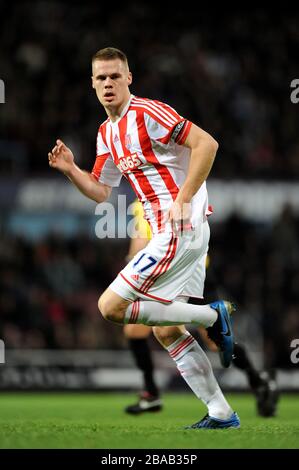 Ryan Shawcross, Stoke City Foto Stock