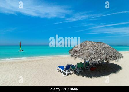 Spiaggia Cayo Santa Maria, Cuba Foto Stock