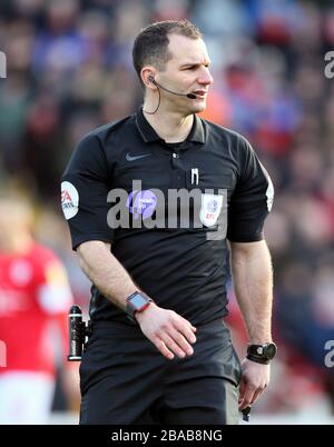 Arbitro Tim Robinson Foto Stock