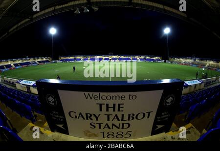 Vista generale dello stadio Vauxhall, davanti alla partita fa Women's Super League Foto Stock