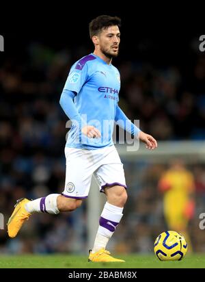 David Silva, Manchester City Foto Stock