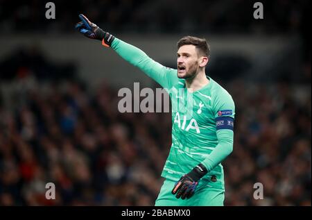 Tottenham Hotspur portiere Hugo Lloris Foto Stock