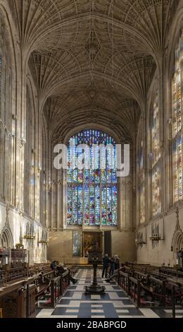 Kings College Chapel, Cambridge. Foto Stock