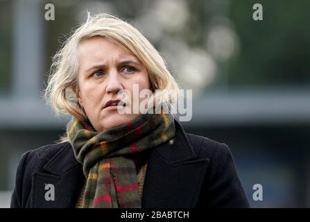 Chelsea manager Emma Hayes Foto Stock