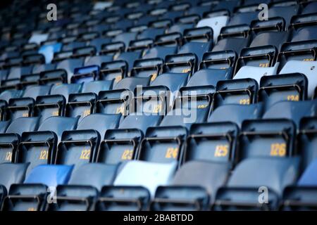 Una vista generale all'interno dell'Adams Park Foto Stock