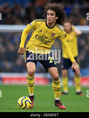 Matteo Guendouzi dell'Arsenal durante la partita della Premier League a Turf Moor, Burnley. Foto Stock