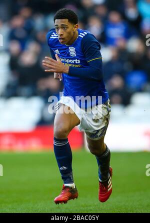 Jude Bellingham di Birmingham City durante il campionato Sky Bet presso il Trillion Trophy Stadium di St Andrew Foto Stock