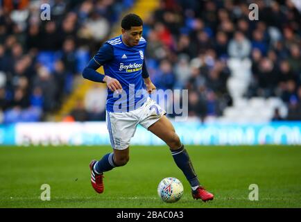 Jude Bellingham di Birmingham City durante il campionato Sky Bet presso il Trillion Trophy Stadium di St Andrew Foto Stock