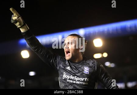 Il Portiere Della Città Di Birmingham Lee Camp Foto Stock