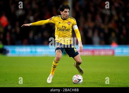 Dell'Arsenal Bellerin Hector Foto Stock