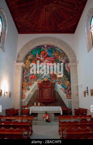 Nuestra Senora de Candelaria Basilica, Cappella, Candelaria, Tenerife, Isole Canarie, Spagna Foto Stock