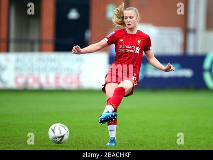 Liverpool's Jemma Purfield in azione Foto Stock