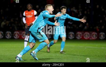 Martyn Waghorn della contea di Derby fa appello per una pena Foto Stock
