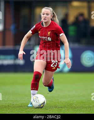 Liverpool's Jemma Purfield in azione Foto Stock