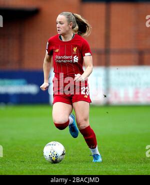 Liverpool's Jemma Purfield in azione Foto Stock