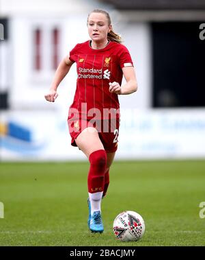 Liverpool's Jemma Purfield in azione Foto Stock