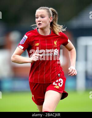 Liverpool's Jemma Purfield in azione Foto Stock