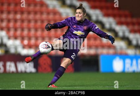 Portiere del Manchester United Mary Earps Foto Stock