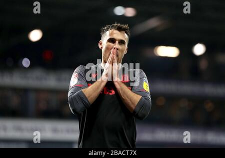 Lee Gregory rues di Stoke City è un'occasione perduta Foto Stock