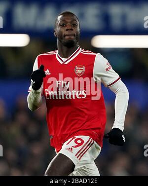 Dell'Arsenal Nicolas Pepe Foto Stock