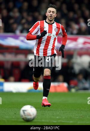 Halil Dervisoglu Di Brentford Foto Stock