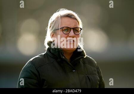 Chelsea manager Emma Hayes Foto Stock