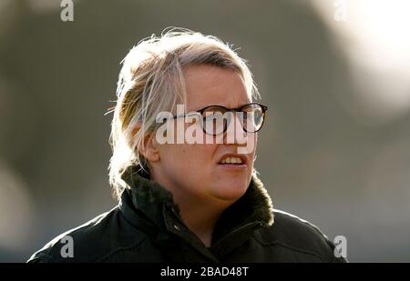 Chelsea manager Emma Hayes Foto Stock