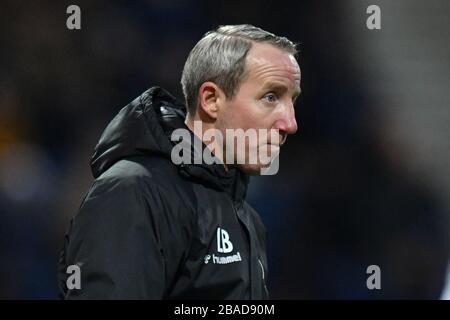 Charlton Athletic manager Lee Bowyer Foto Stock