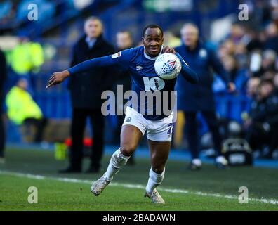 Ryan Nyambe di Blackburn Rovers durante la partita del campionato Sky Bet a Hillsborough Foto Stock