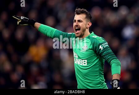 Newcastle United portiere Martin Dubravka Foto Stock