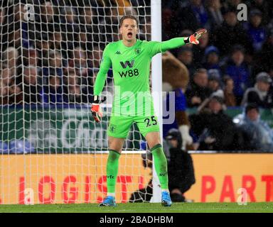 Aston Villa portiere Orjan Nyland Foto Stock