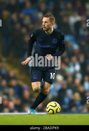 Everton di Gylfi Sigurdsson Foto Stock