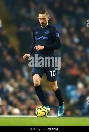 Everton di Gylfi Sigurdsson Foto Stock