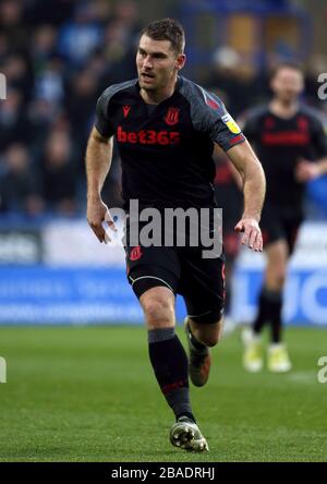 Stoke City's Sam Vokes Foto Stock