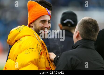 Il Manchester City è Nicolas Otamendi Foto Stock