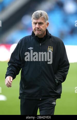 Manchester City, assistente manager Brian Kidd Foto Stock