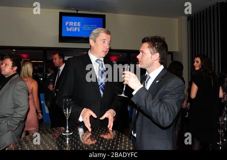 Delegati ai Rugby Expo Awards 2012 e cena nella SALA DAL VIVO di Twickenham. Foto Stock