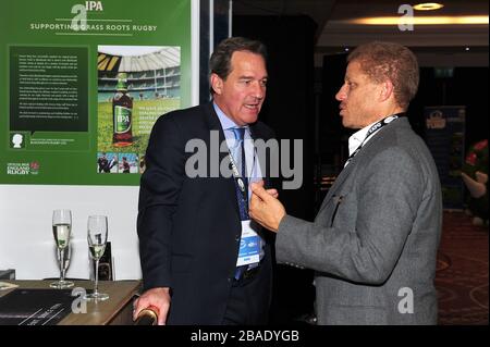 Delegati ai Rugby Expo Awards 2012 e cena nella SALA DAL VIVO di Twickenham. Foto Stock