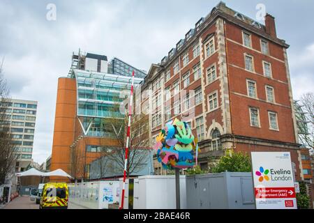Evelina London Children's Hospital, parte dell'ospedale didattico di Guys e St Thomas NHS nel centro di Londra Foto Stock