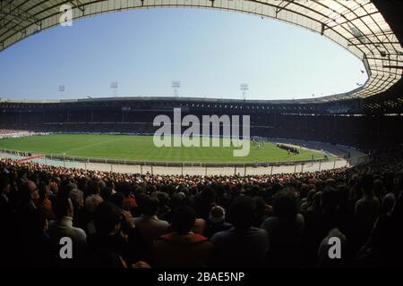 Vista generale dello Stadio di Wembley durante la finale Foto Stock