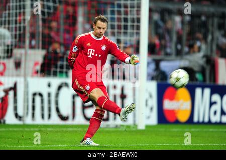 Manuel Neuer, portiere del Bayern Monaco Foto Stock