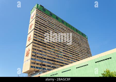 People's Park Apartment Complex, EU Tong Sen Street, Chinatown, Repubblica di Singapore Foto Stock