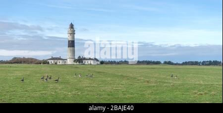 Il faro di Kampen sull isola di Sylt Foto Stock