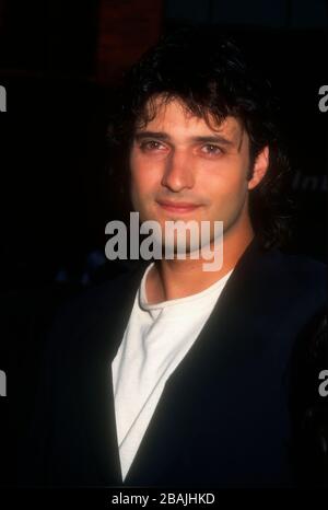 Westwood, California, USA 21 agosto 1995 il direttore Robert Rodriguez partecipa alla premiere "Desperado" di Sony Pictures il 21 agosto 1995 al Mann's National Theatre di Westwood, California, Stati Uniti. Foto di Barry King/Alamy Stock Foto Foto Stock