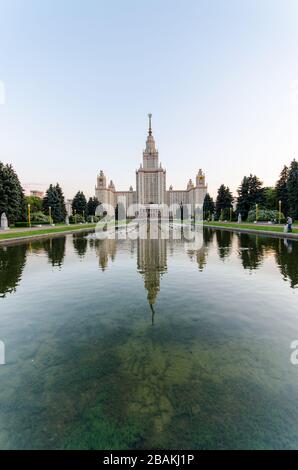 Università Lomonosov di Mosca Foto Stock