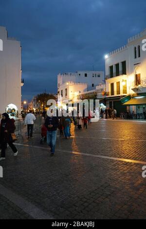 Tétouan, o Tetouan città situata nel nord del Marocco, Africa del Nord, Africa Foto Stock